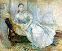 Morisot, Berthe - Madame Albine Sermicola in the Studio